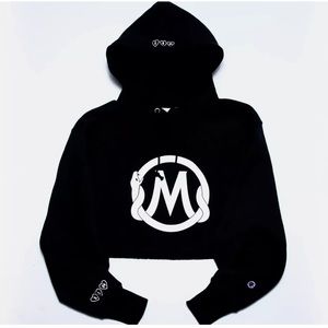 Mamba Mambacita Sports Foundation MMSF Reverse Weave Cropped Hoodie
